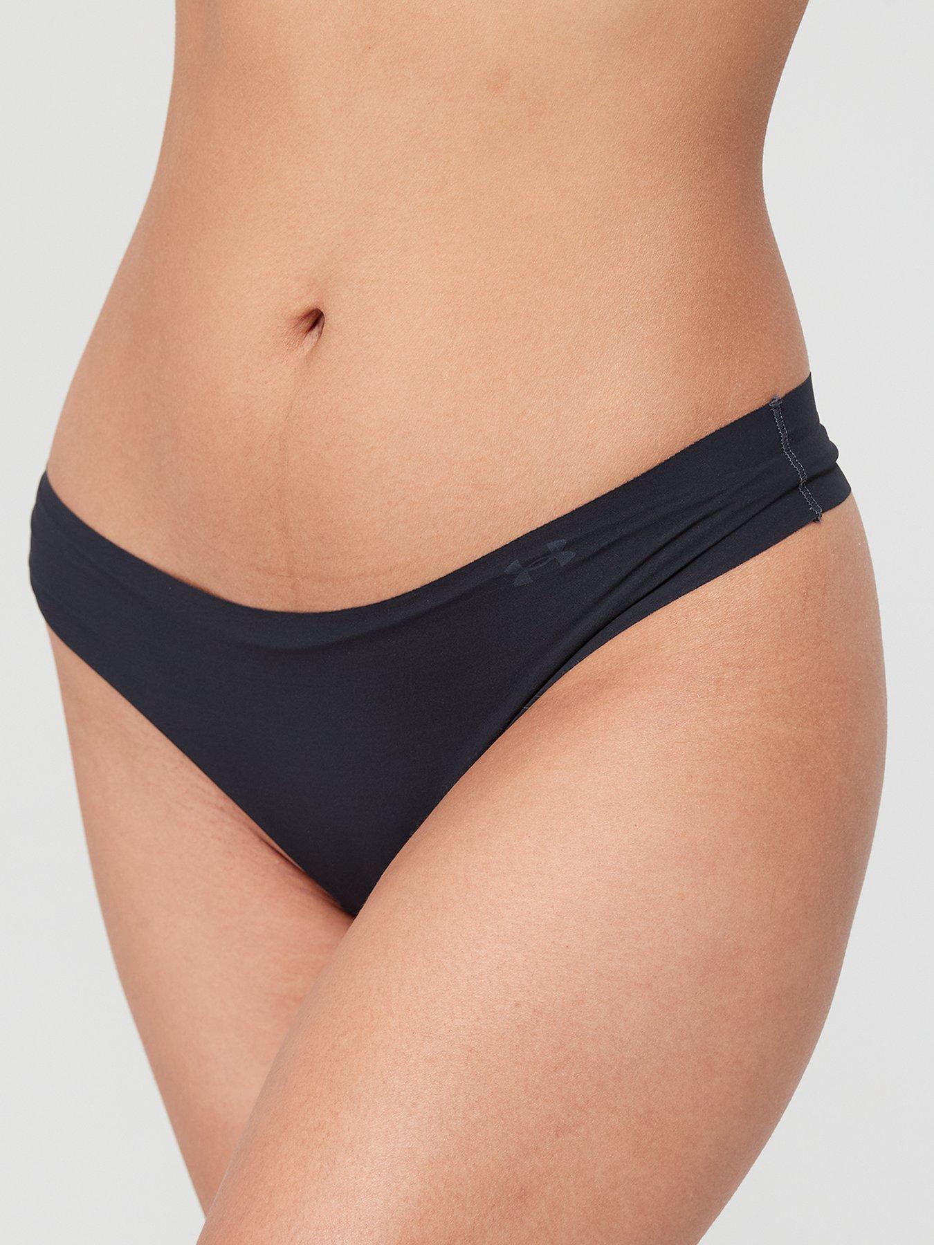 Panties Under Armour PS Thong 3Pack -BLK 