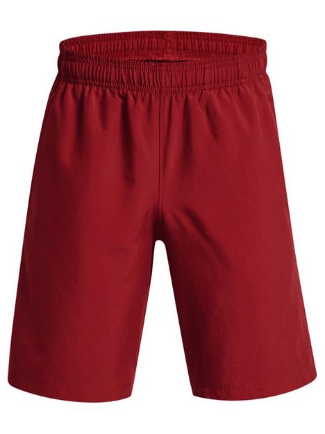 under-armour-woven-graphic-shorts-older-boys-red