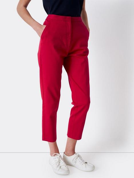 crew-clothing-capri-trouser--red