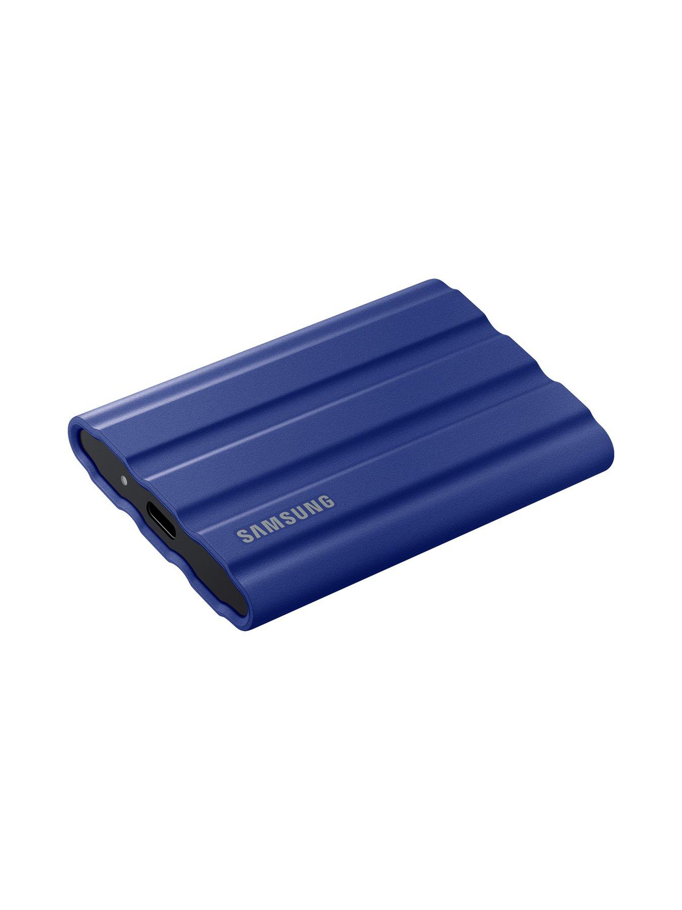 Image 5 of 6 of Samsung T7 Shield 1TB External SSD -&nbsp;Blue