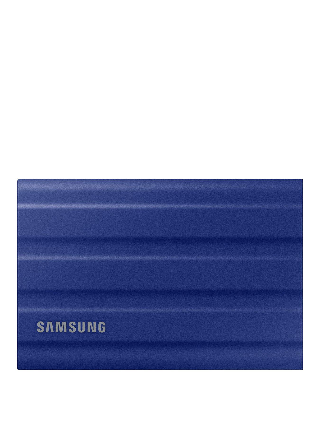Samsung T7 Shield 2TB External SSD - Blue