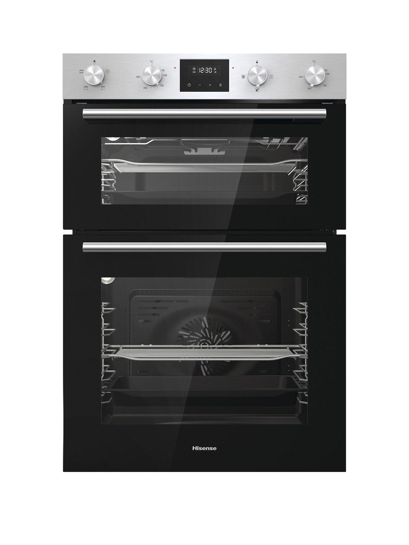 undefined BID95211XUK Built-In Double Oven - Stainless Steel