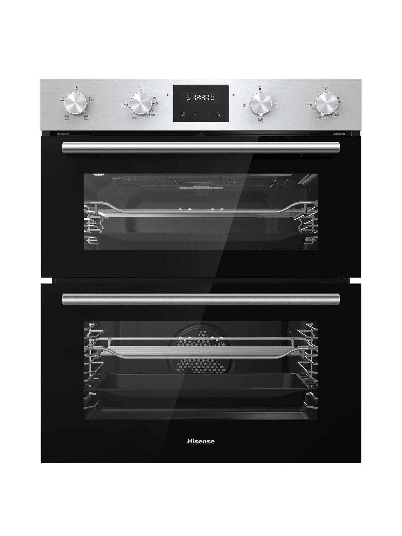 Image 2 of 7 of Hisense BID75211XUK Built-Under Double Oven - Stainless Steel