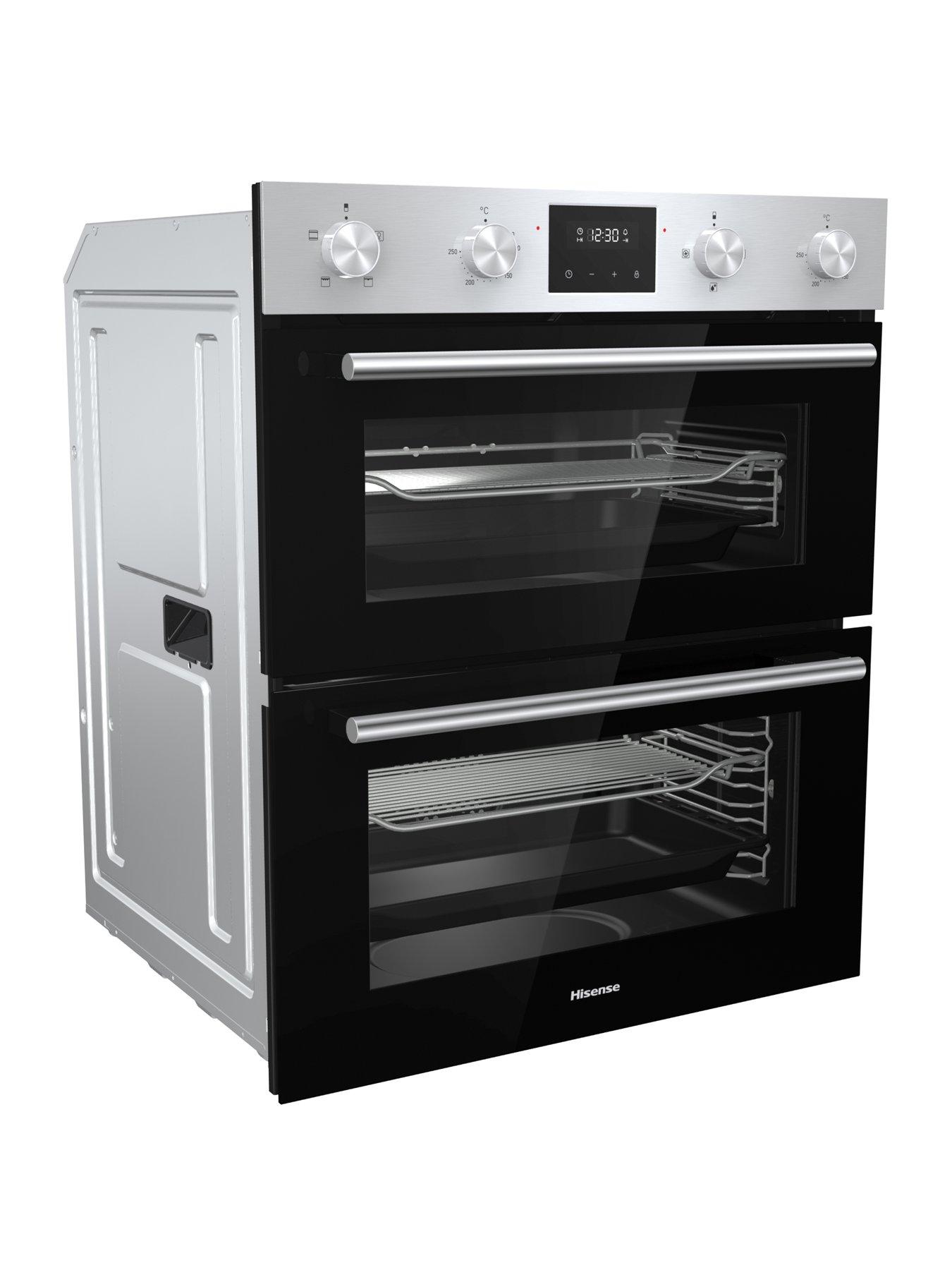 Image 3 of 7 of Hisense BID75211XUK Built-Under Double Oven - Stainless Steel