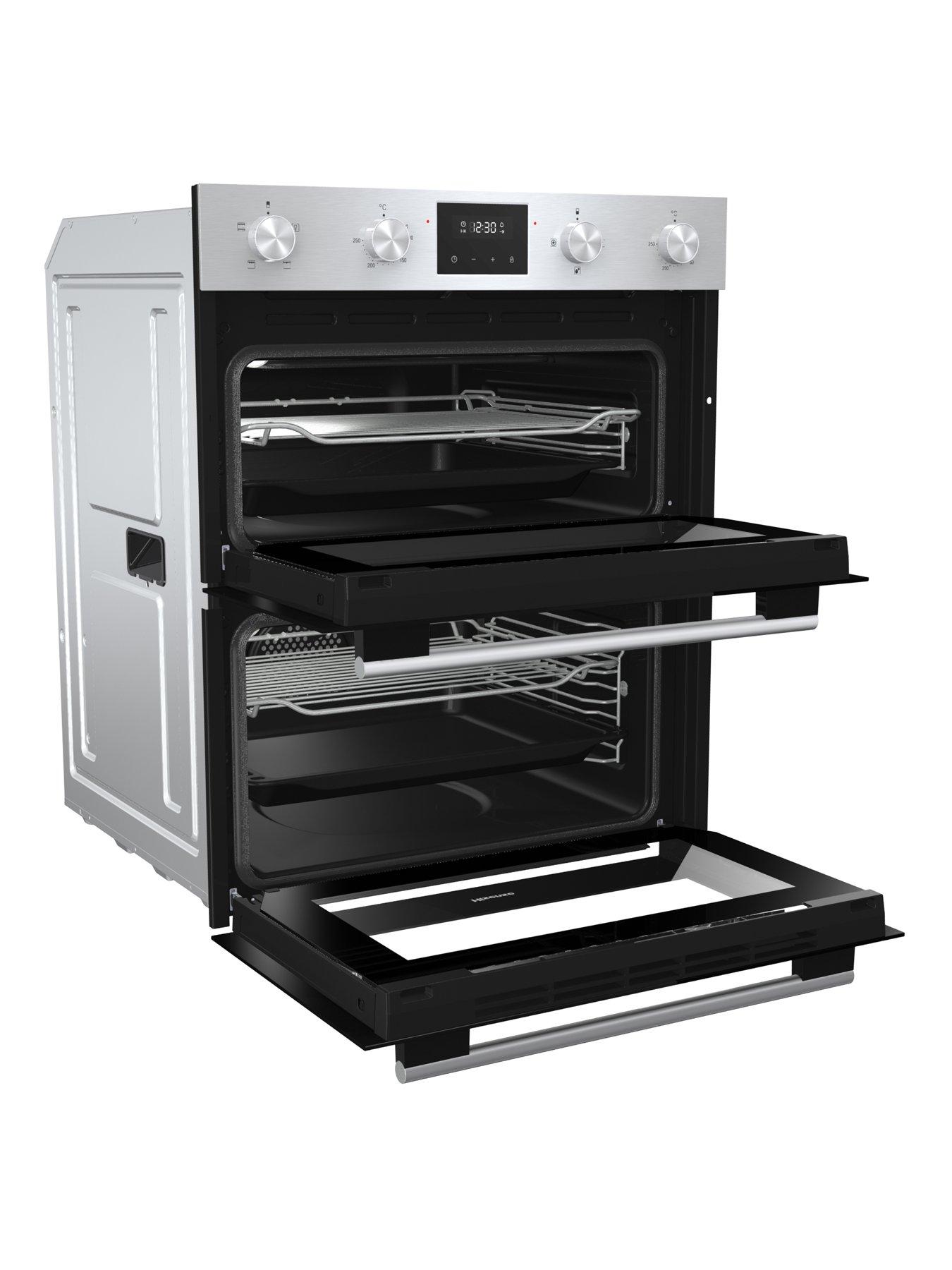 Image 4 of 7 of Hisense BID75211XUK Built-Under Double Oven - Stainless Steel