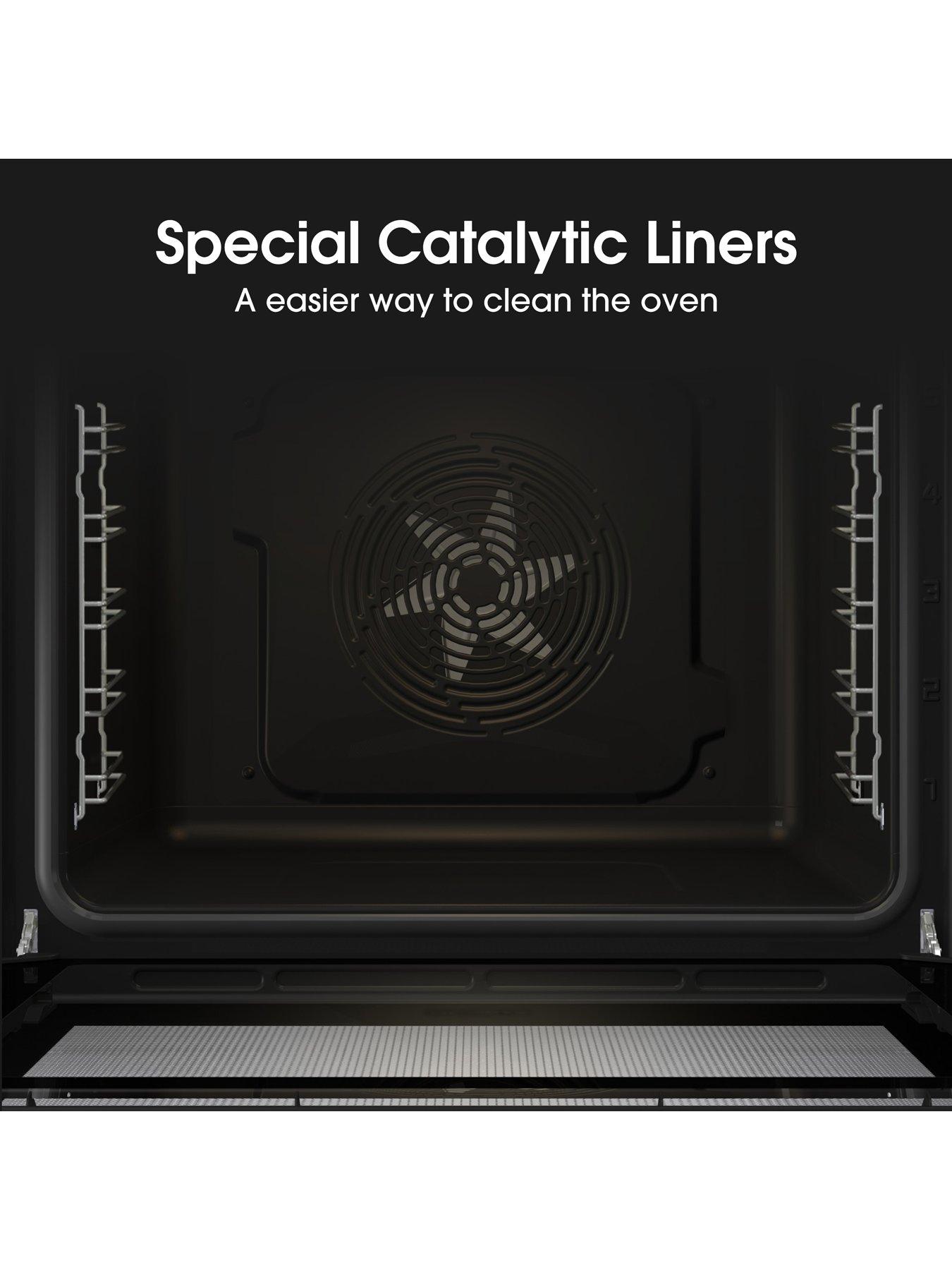 Image 3 of 7 of Hisense BI62211CB 77-Litre&nbsp;Electric Single Oven with Catalytic Liners&nbsp;- Black