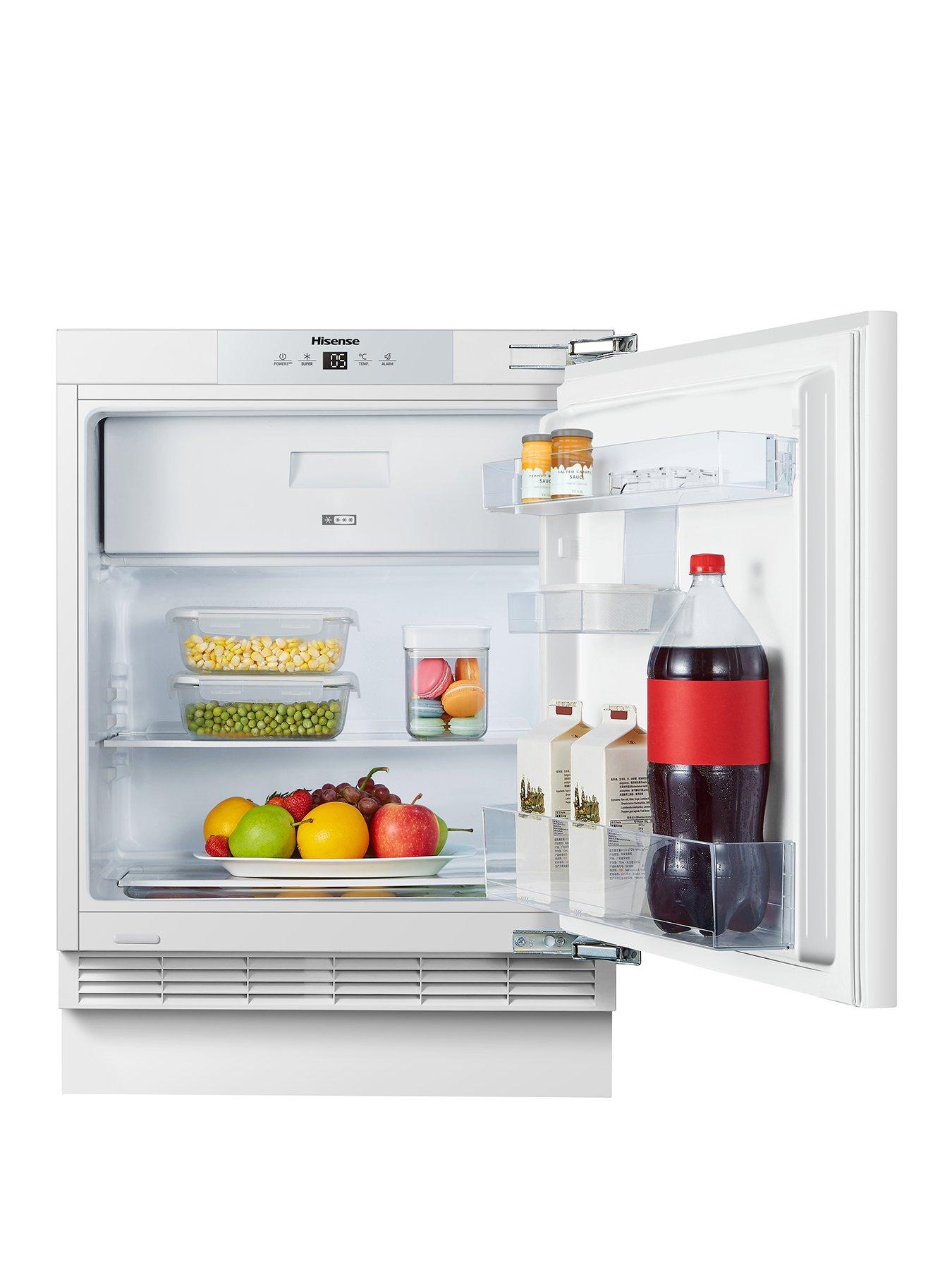 Product photograph of Hisense Rur156d4aw1 Integrated Refrigerator With Ice Box from very.co.uk