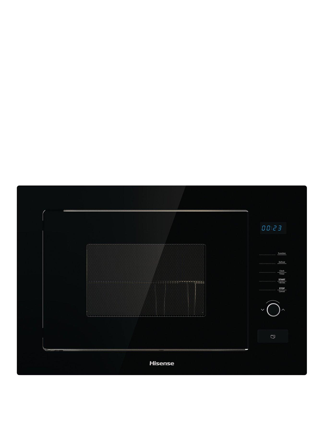 Hisense Hb25Mobx7Guk Built-In Microwave With Grill - Black