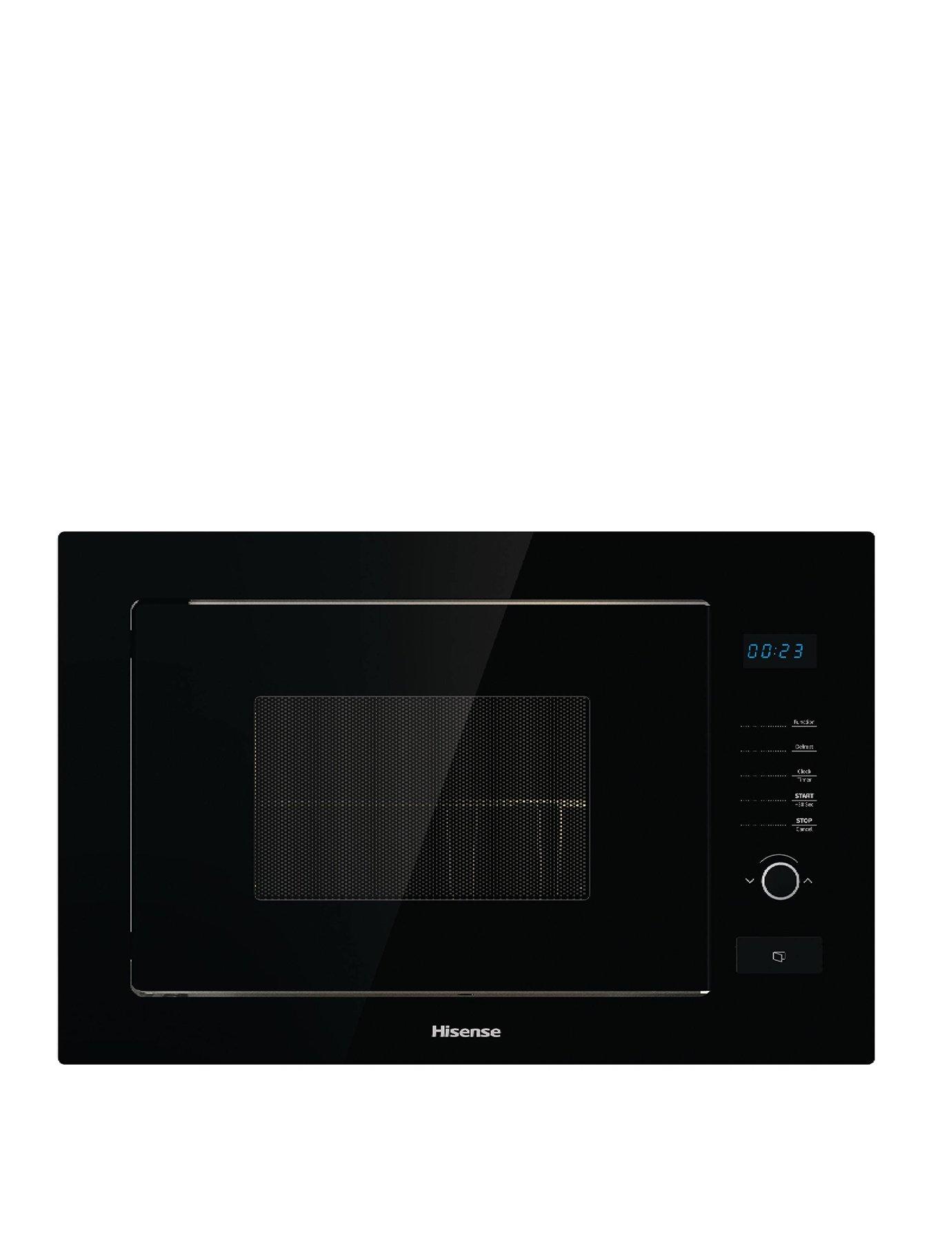 Hisense HB25MOBX7GUK Built-in Microwave With Grill - Black