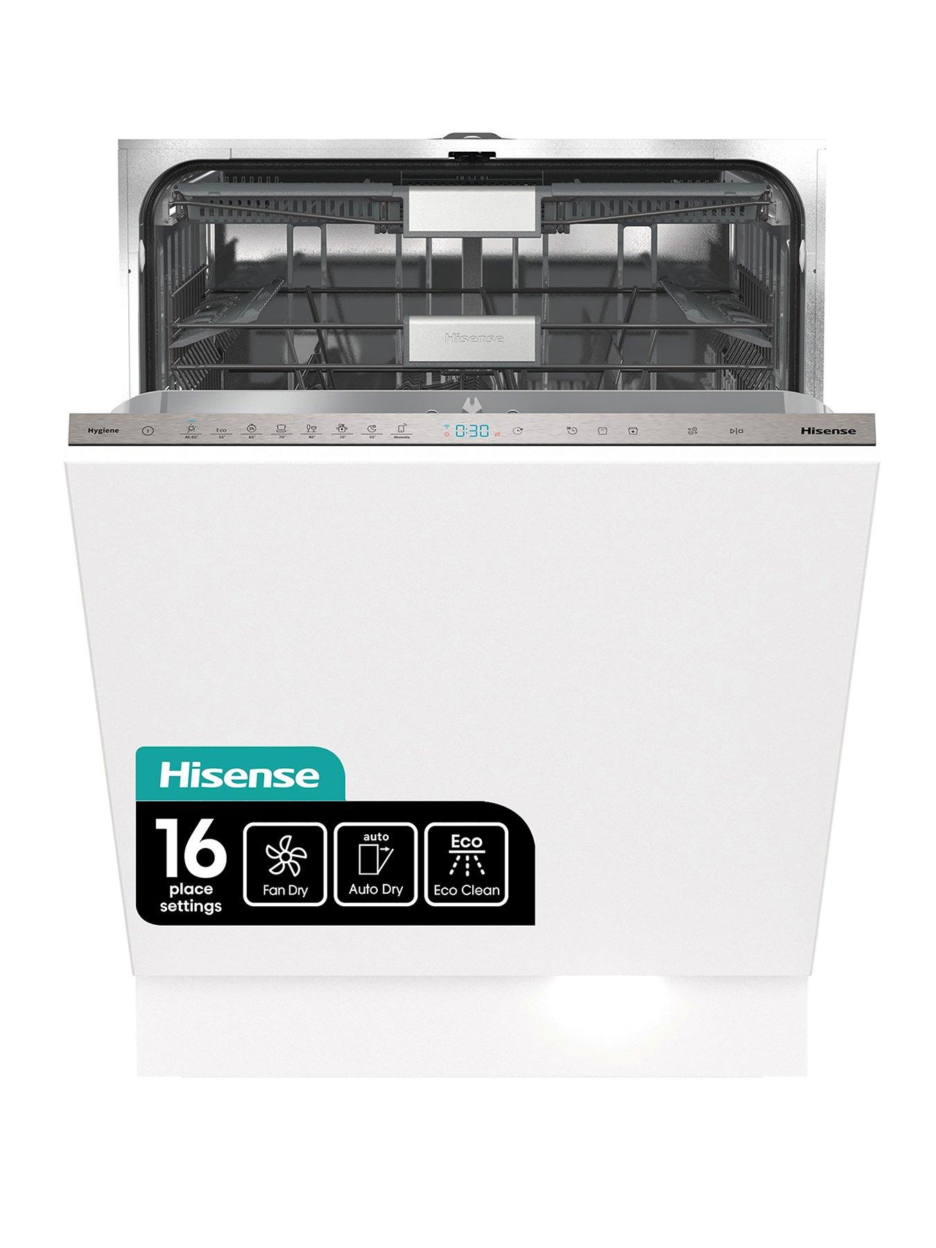undefined HV693C60UK 16- Place Integrated Dishwasher with Invertor, End Light and Ion Technology