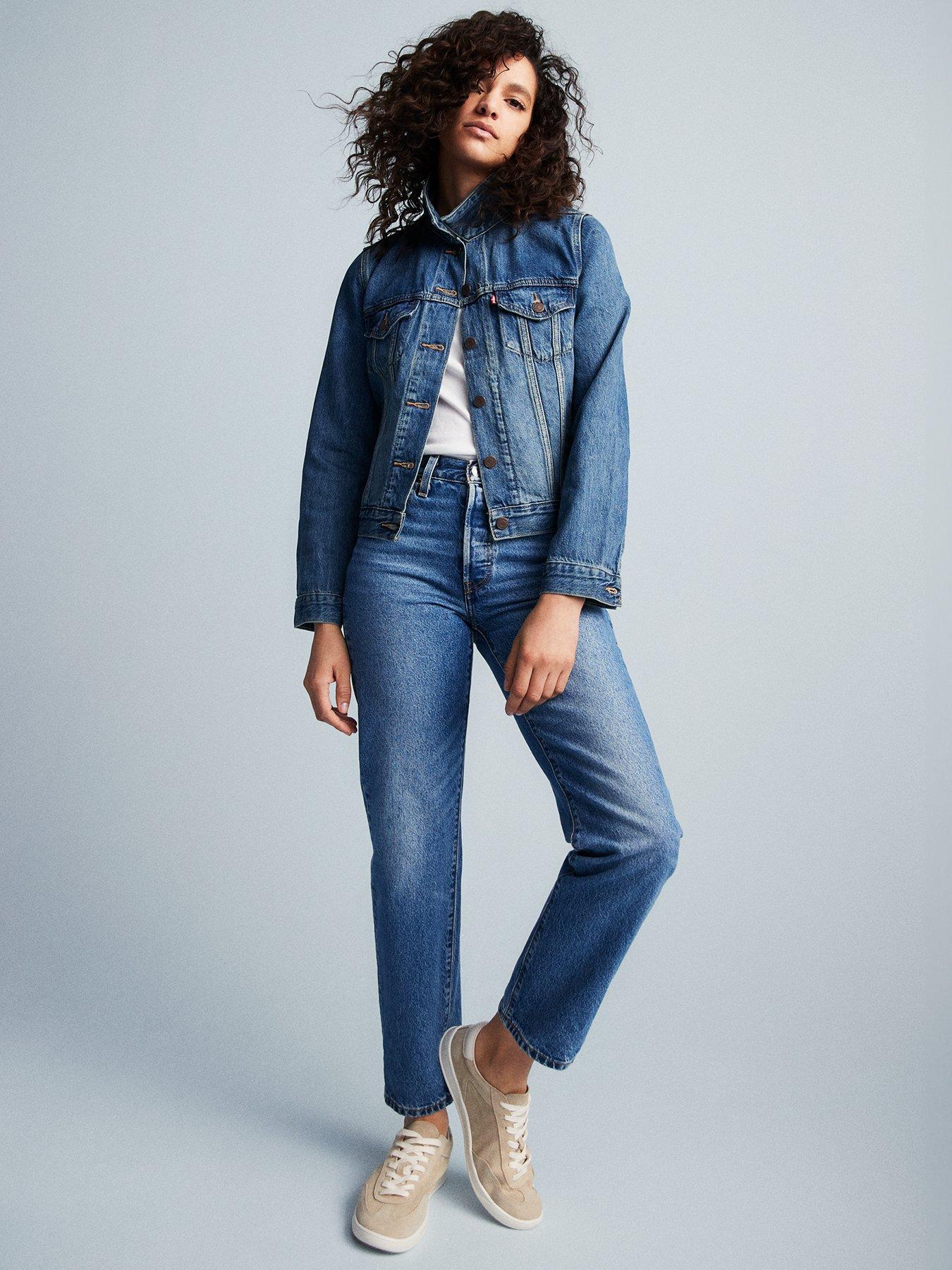 Levi's 501™ Levi's crop Jeans - Must Be Mine Blue | Very