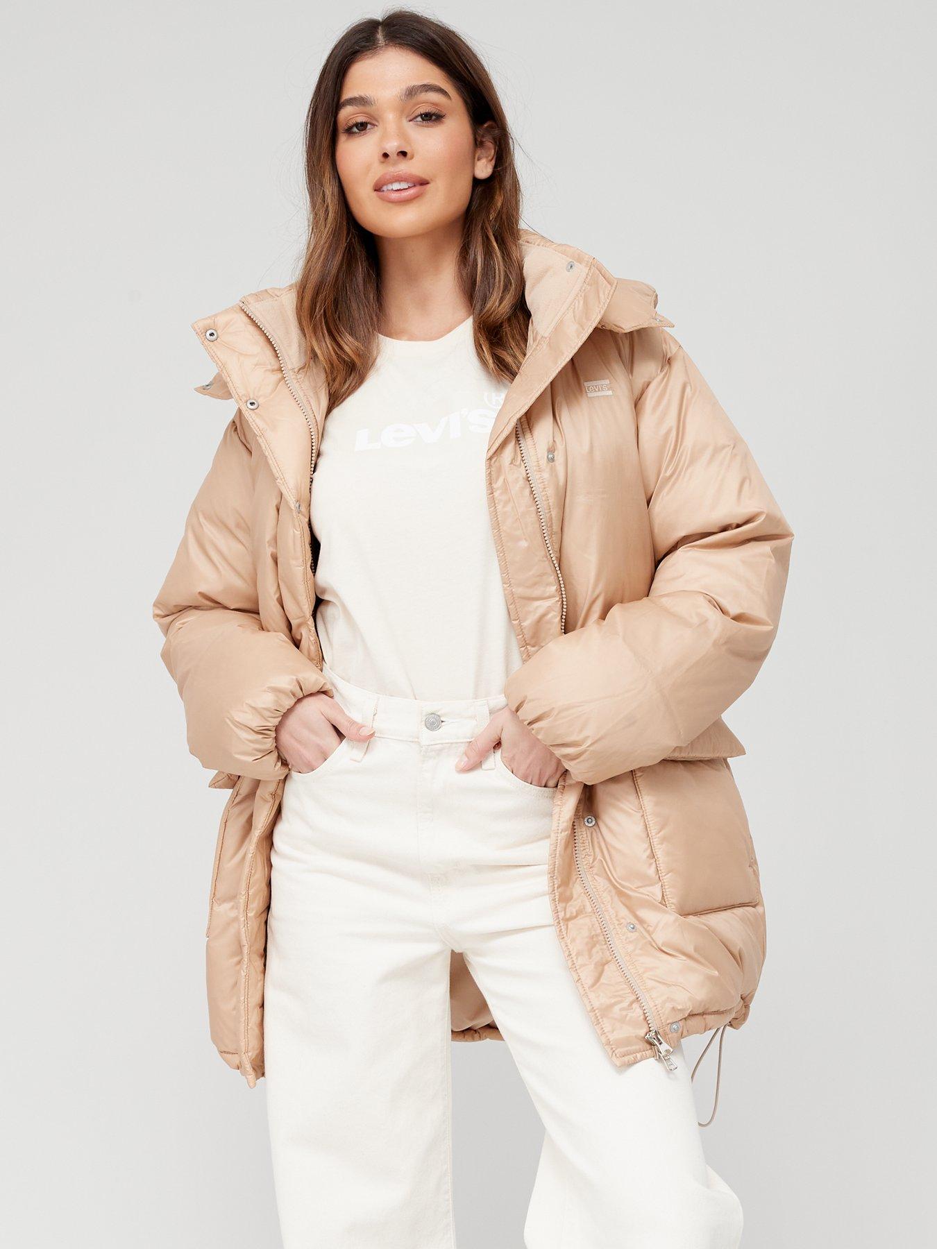 Puffer Coat Levis Luna Coat Levi's Kerri Puffer Coat Caviar Black