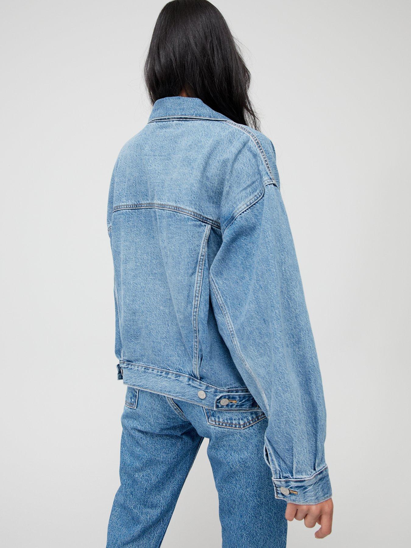 Levis oversized hotsell denim jacket