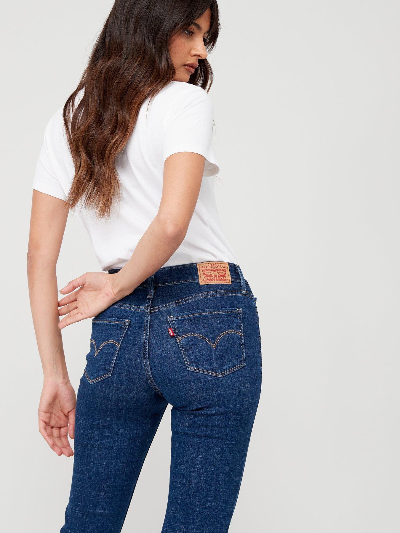Image 5 of 6 of Levi's 314&trade;&nbsp;Shaping Straight Jeans - Lapis Dark Horse