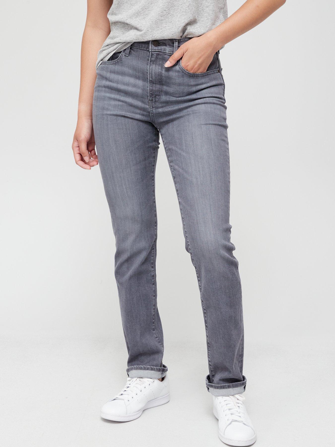 Levi's Women's Classic Straight Jeans (Standard and Plus), Lapis