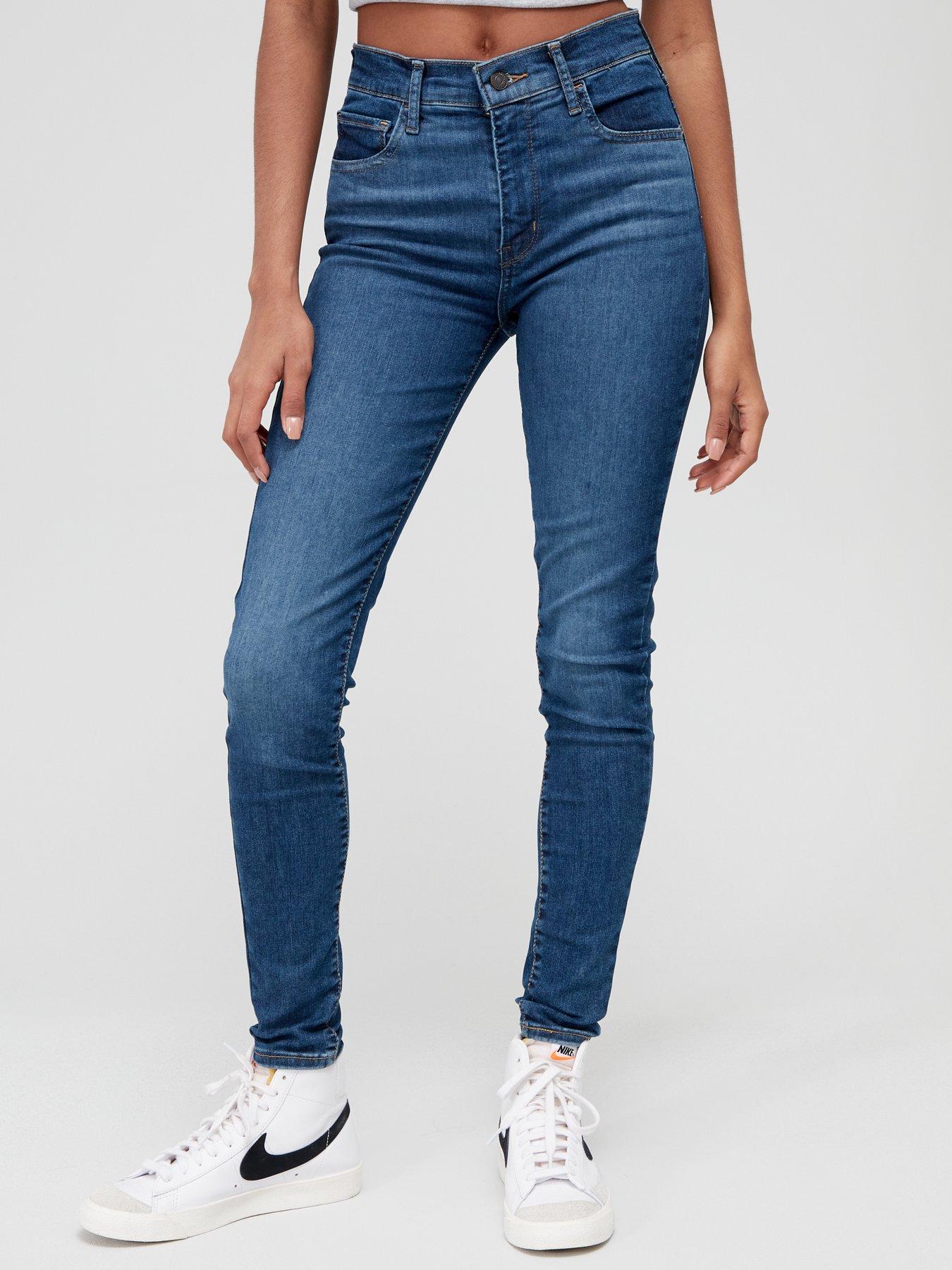 Levi's high rise shop super skinny jeans