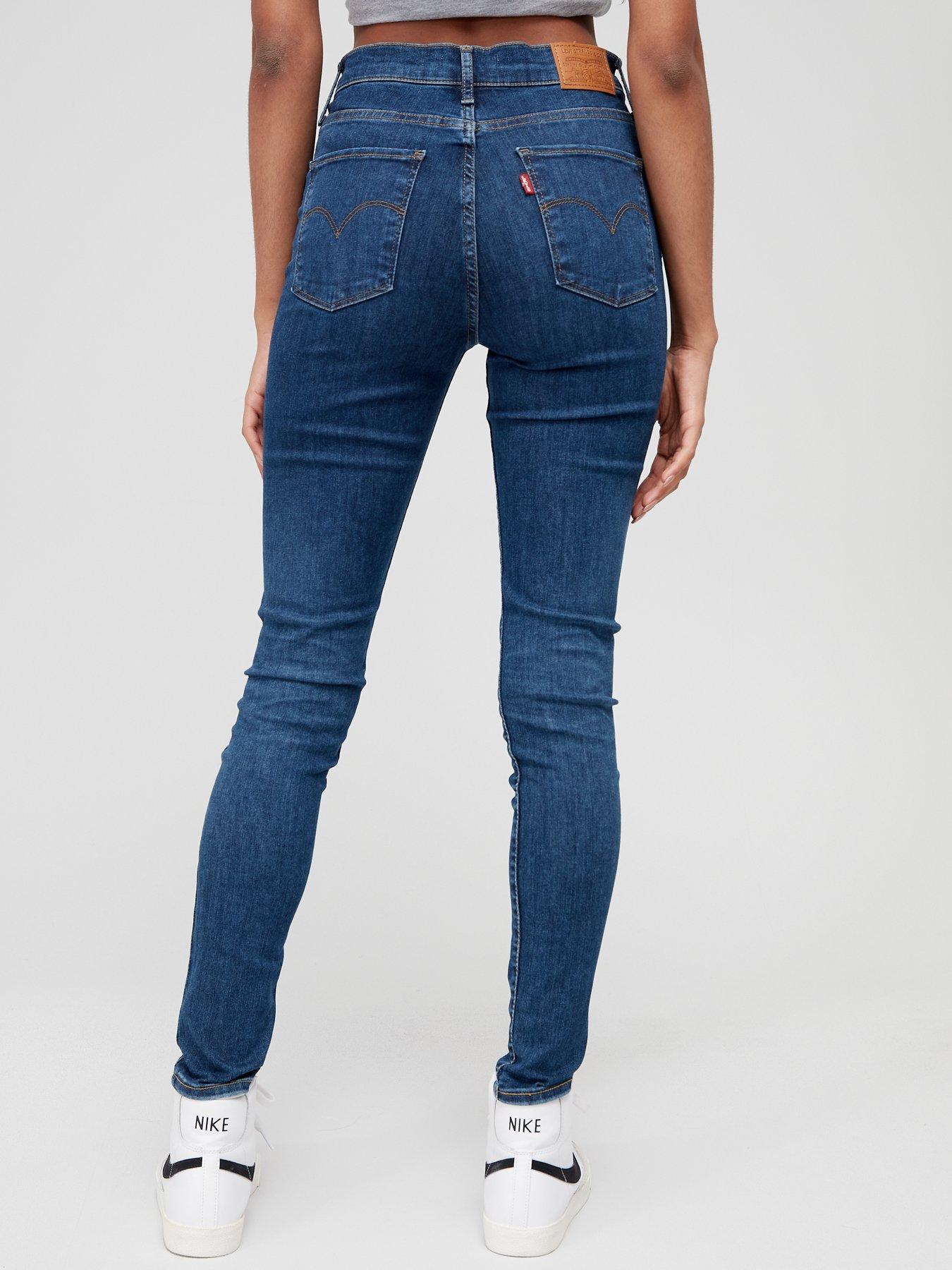 Levi s 720 High Rise Super Skinny Jean Echo Chamber Blue Very