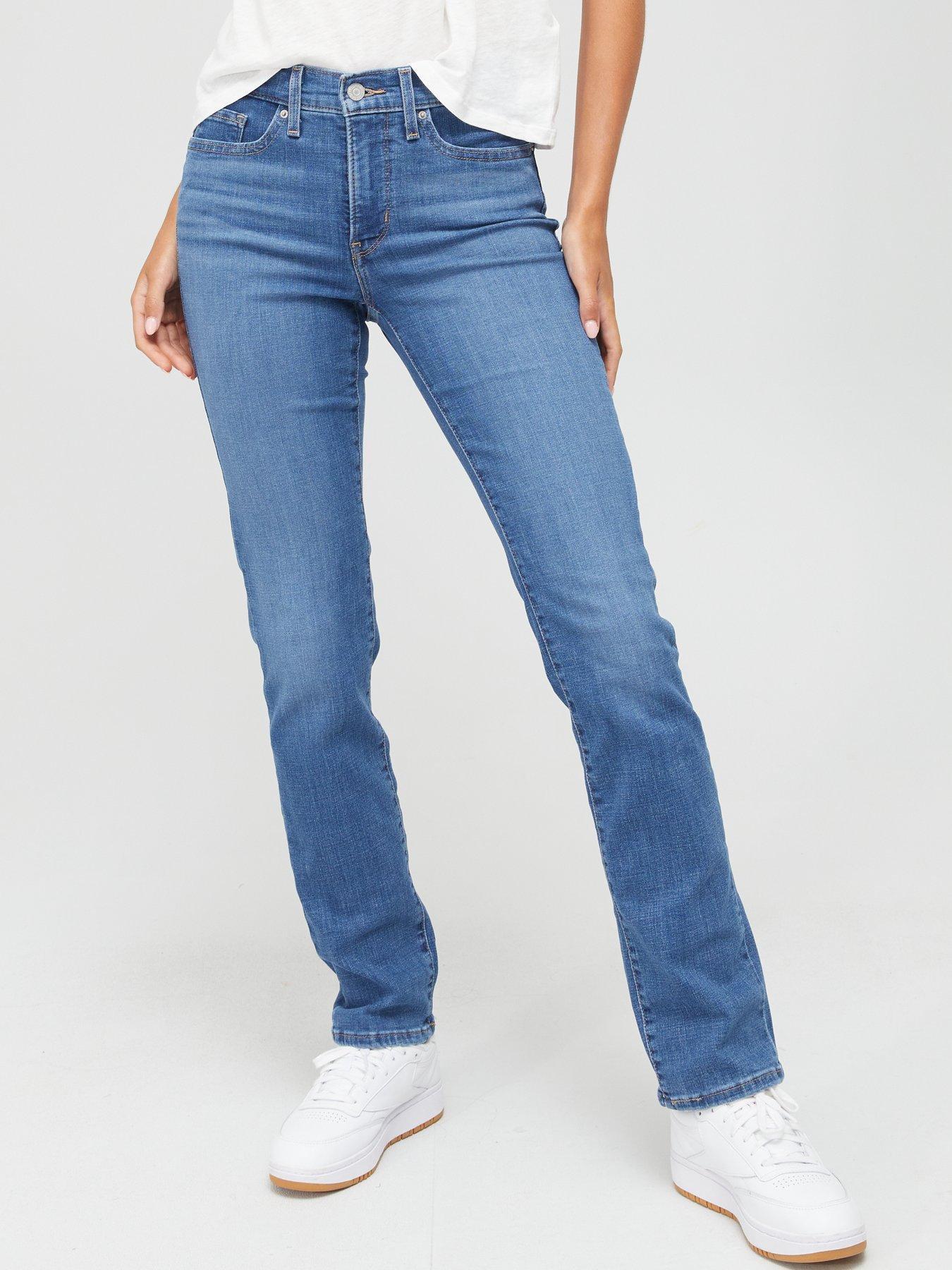 Image 1 of 4 of Levi's 314&trade;&nbsp;Shaping Straight Leg Jean - Lapis Bare