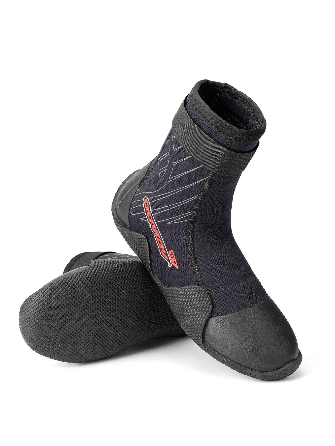 Image 1 of 6 of Osprey Action Sports Adult Neoprene Wetsuit Boot 5mm - Black