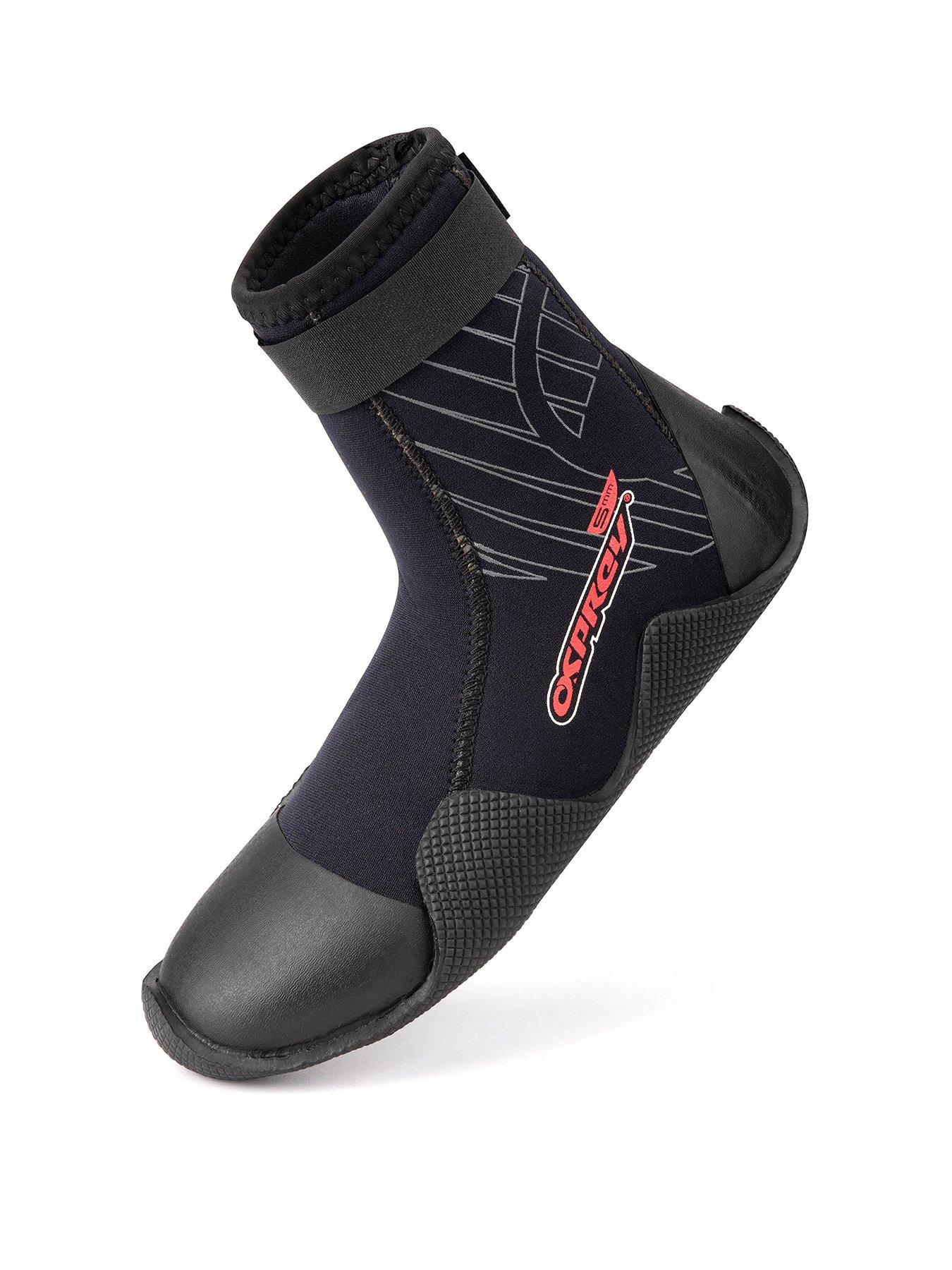Image 2 of 6 of Osprey Action Sports Adult Neoprene Wetsuit Boot 5mm - Black