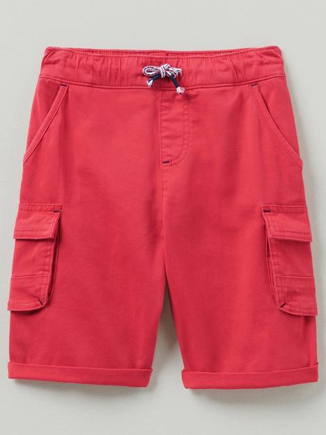 crew-clothing-boys-cargo-elasticated-waist-shorts-mid-red