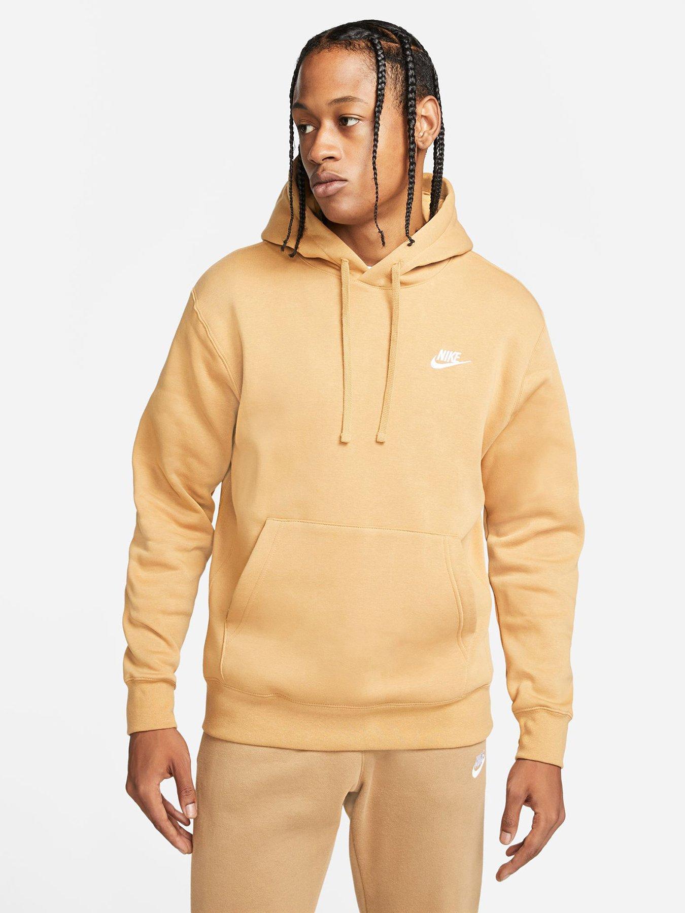 Gold 2025 nike hoodie