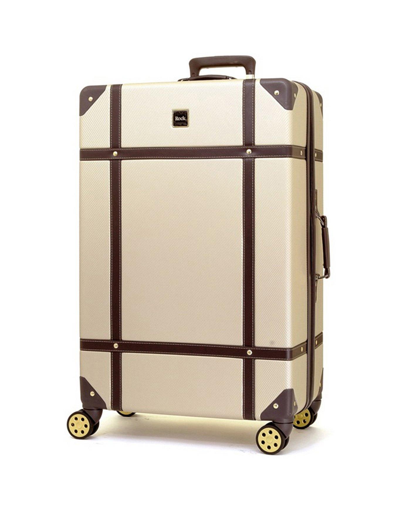 Large on sale wheeled suitcase