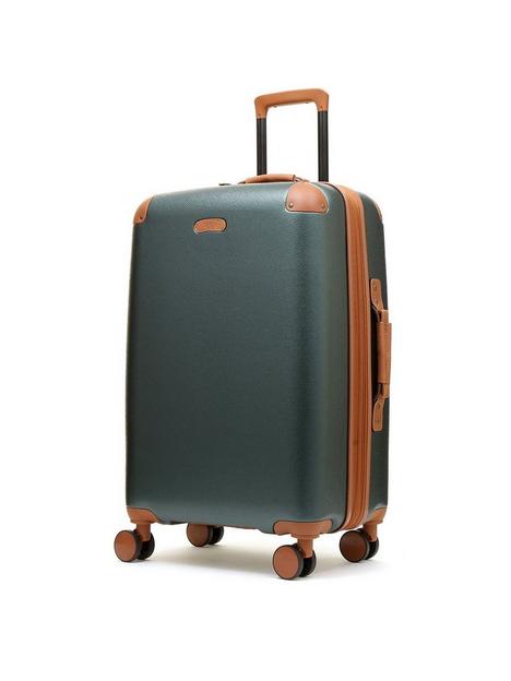 rock-luggage-carnaby-8-wheel-hardshell-medium-suitcase-emerald-green