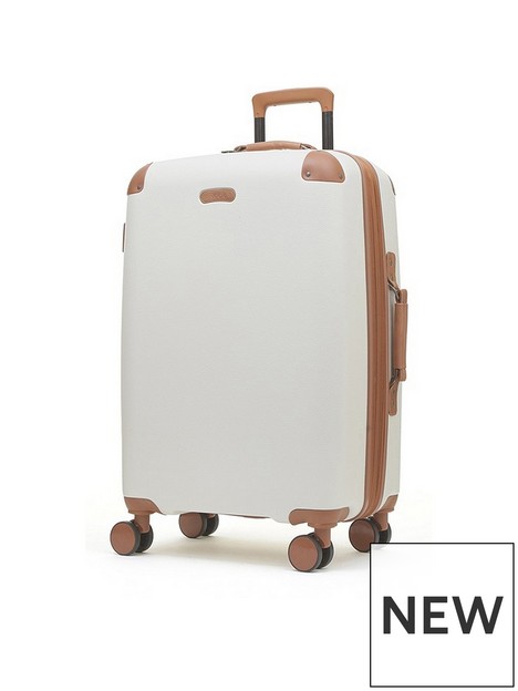 rock-luggage-carnaby-8-wheel-hardshell-medium-suitcase-cream