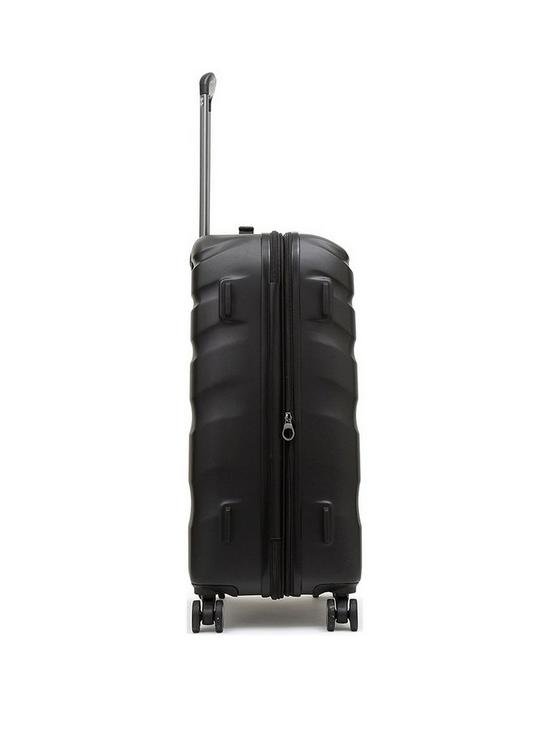 stillFront image of rock-luggage-bali-8-wheel-hardshell-medium-suitcase-black