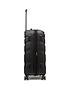  image of rock-luggage-bali-8-wheel-hardshell-medium-suitcase-black