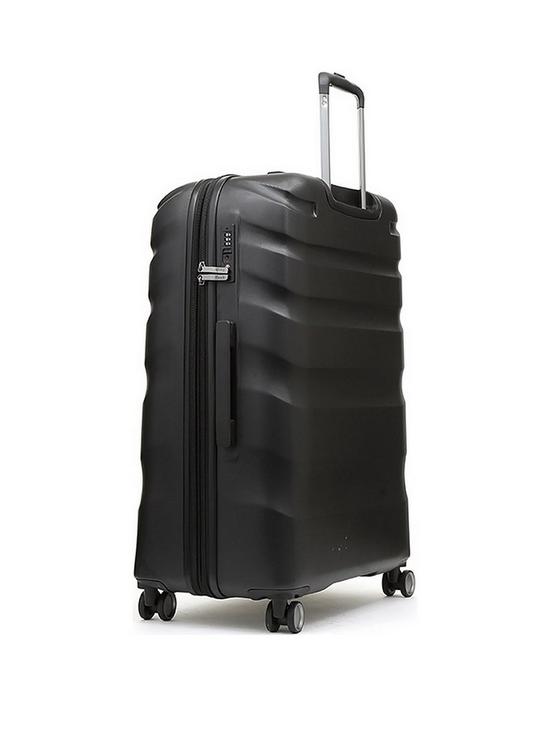 stillFront image of rock-luggage-bali-8-wheel-hardshell-large-suitcase-black