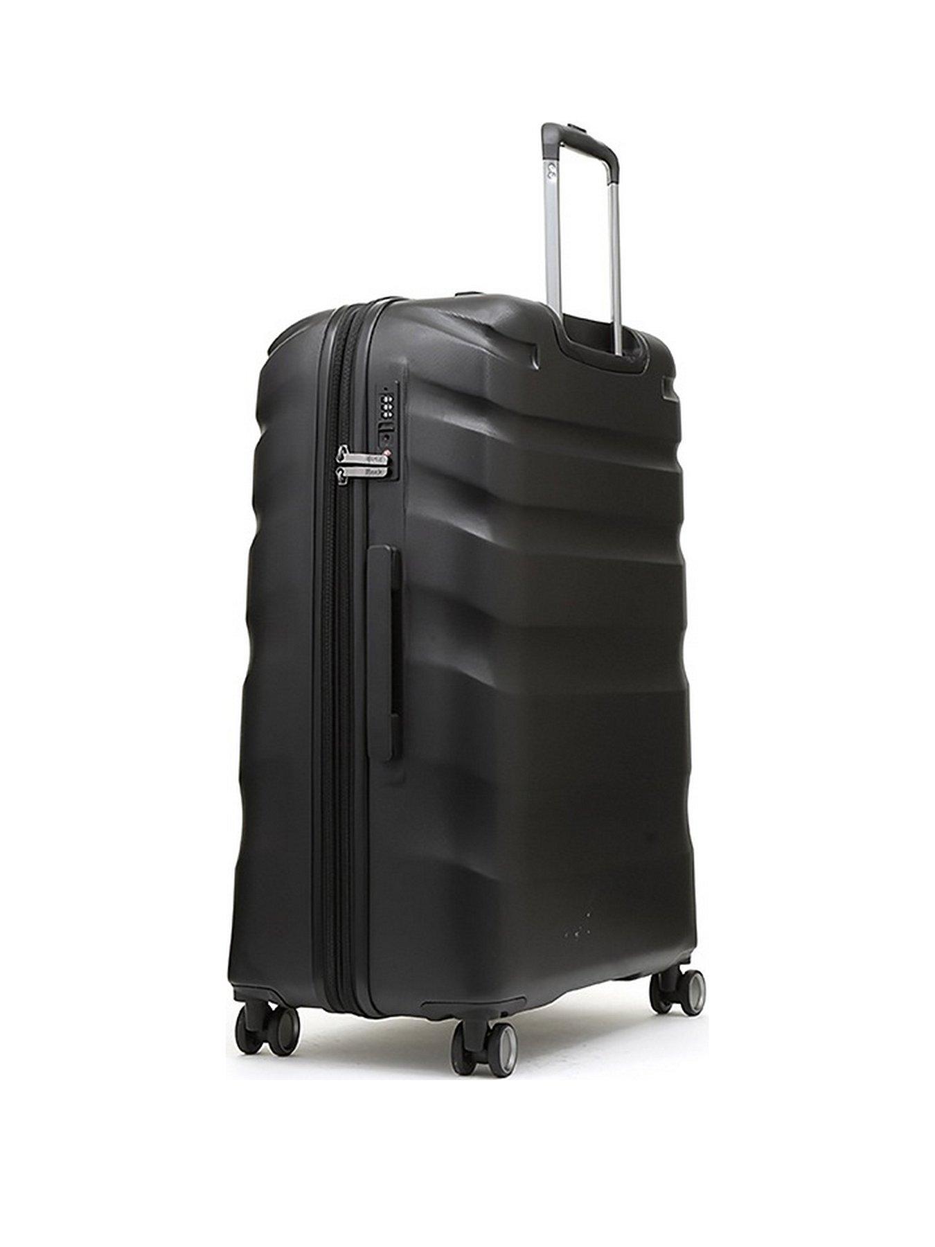 Rock Luggage Bali 8 Wheel Hardshell Large Suitcase Black Very