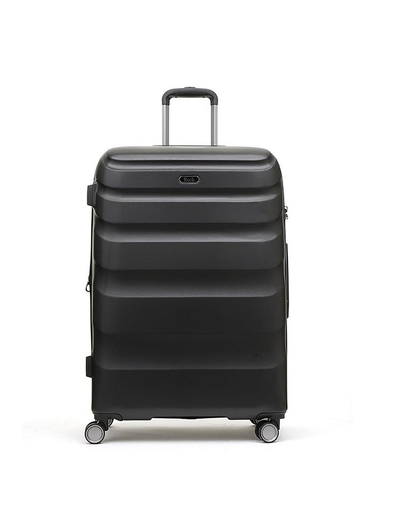 Image 3 of 7 of Rock Luggage Bali 8 Wheel Hardshell Large Suitcase - Black