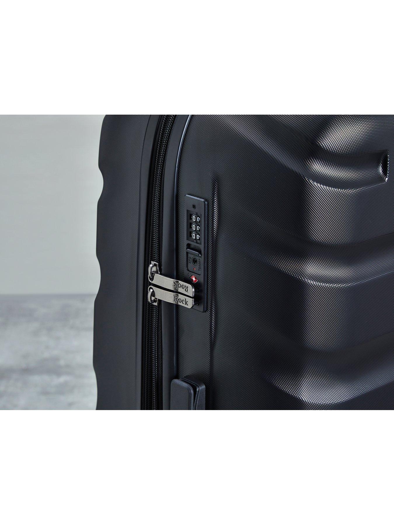 Image 6 of 7 of Rock Luggage Bali 8 Wheel Hardshell Large Suitcase - Black