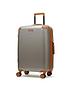 image of rock-luggage-carnaby-8-wheel-hardshell-medium-suitcase-platinum