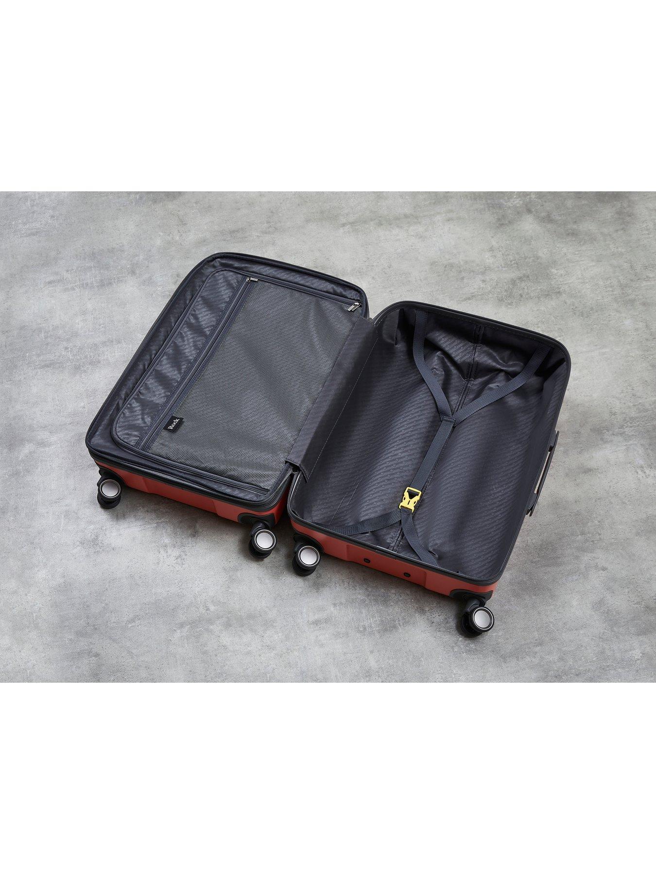 Image 5 of 7 of Rock Luggage Bali 8 Wheel Hardshell Medium Suitcase - Coral