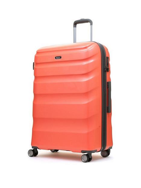 rock-luggage-bali-8-wheel-hardshell-large-suitcase-coral