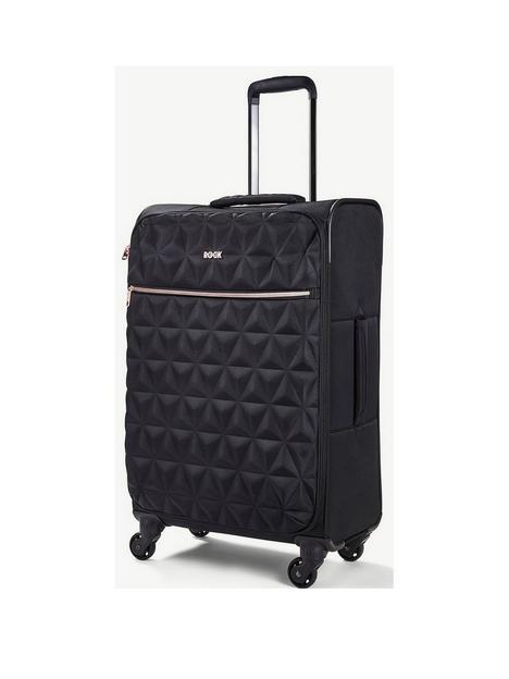 rock-luggage-jewel-4-wheel-soft-medium-suitcase-black
