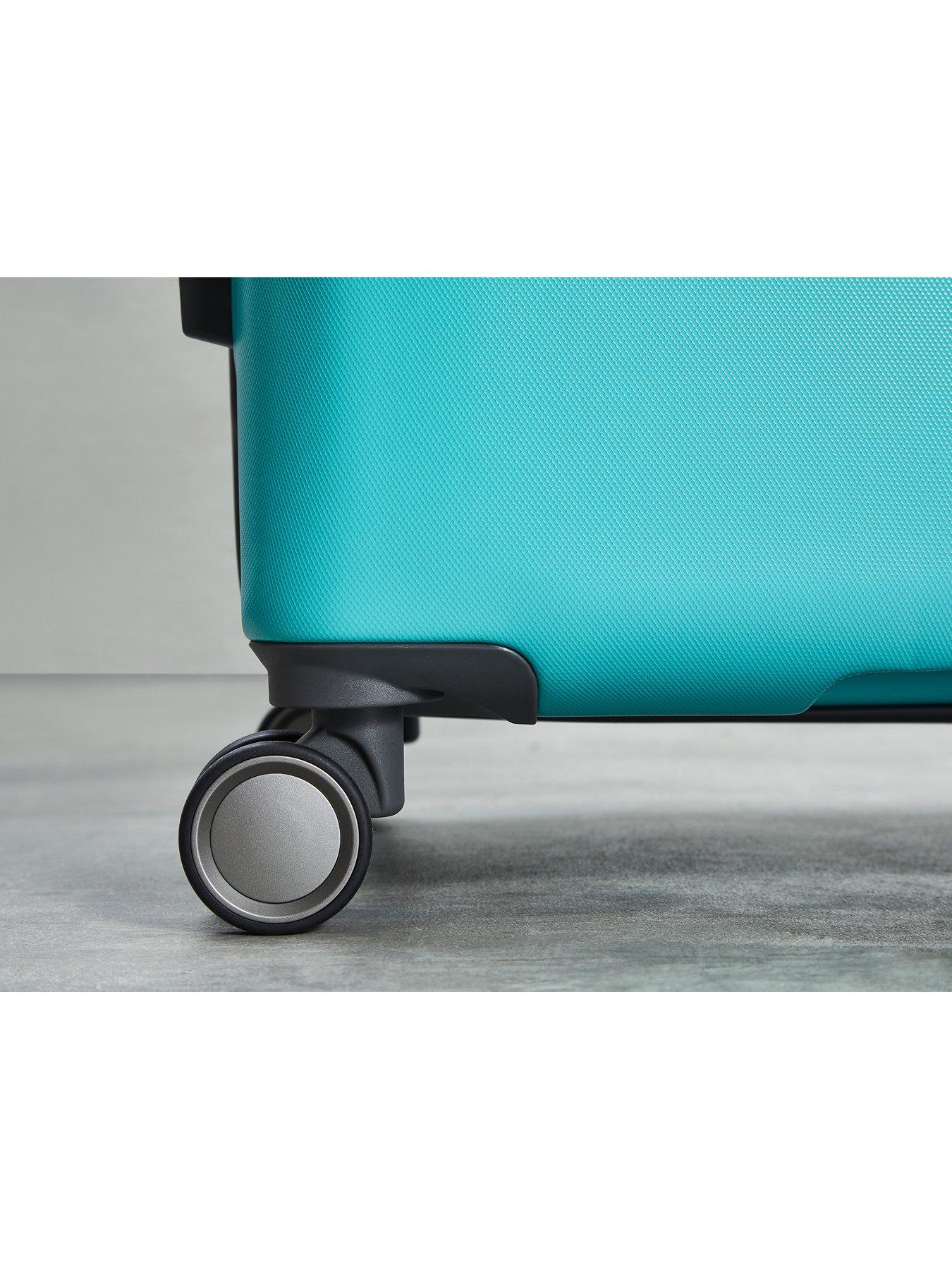 Image 4 of 7 of Rock Luggage Bali 8 Wheel Hardshell Large Suitcase - Turquoise