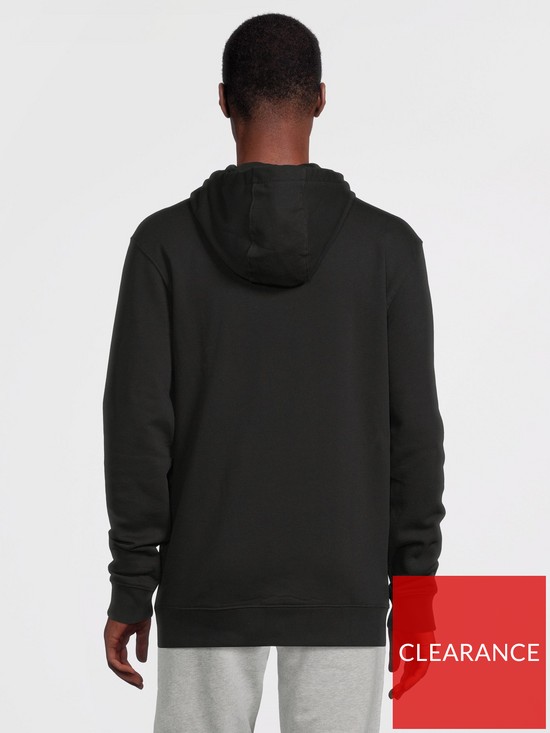 stillFront image of vans-core-basic-pullover-fleece-hoodie-black