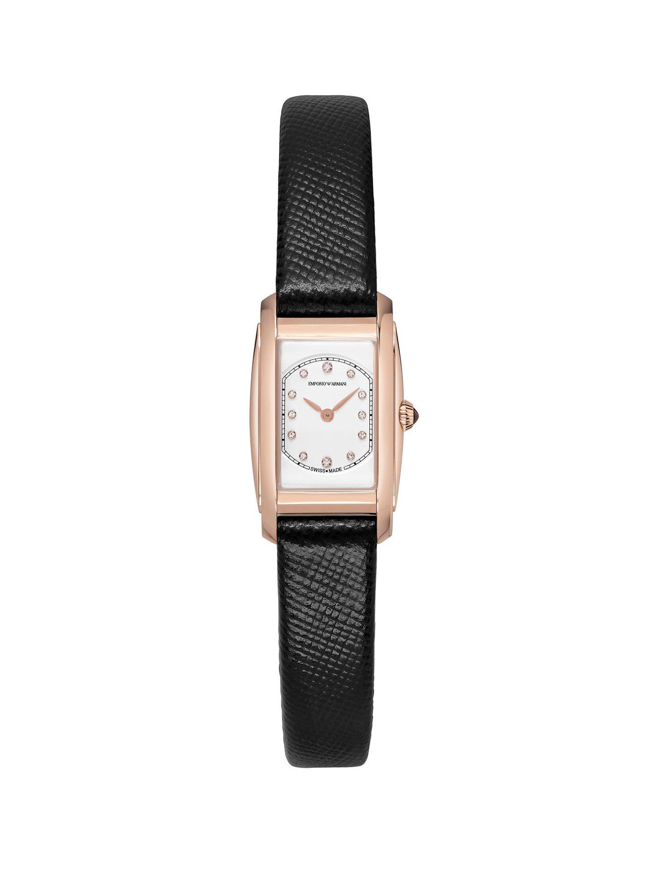 Emporio armani tank deals watch