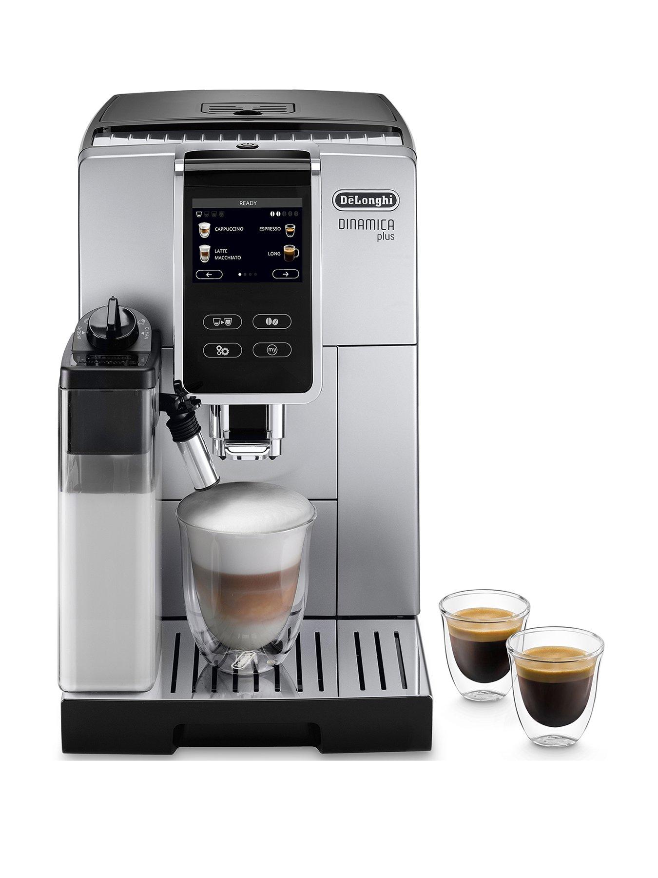 Product photograph of Delonghi Dinamica Plus Bean To Cup Coffee Machine from very.co.uk