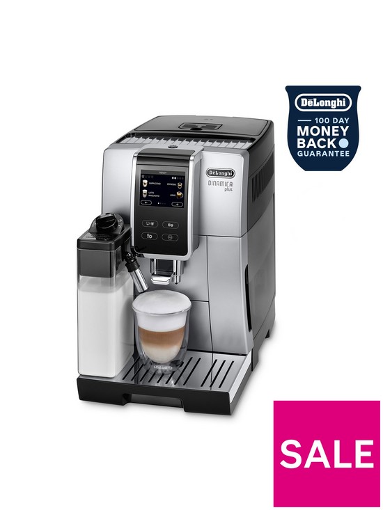 stillFront image of delonghi-dinamica-plus-bean-to-cup-coffee-machine