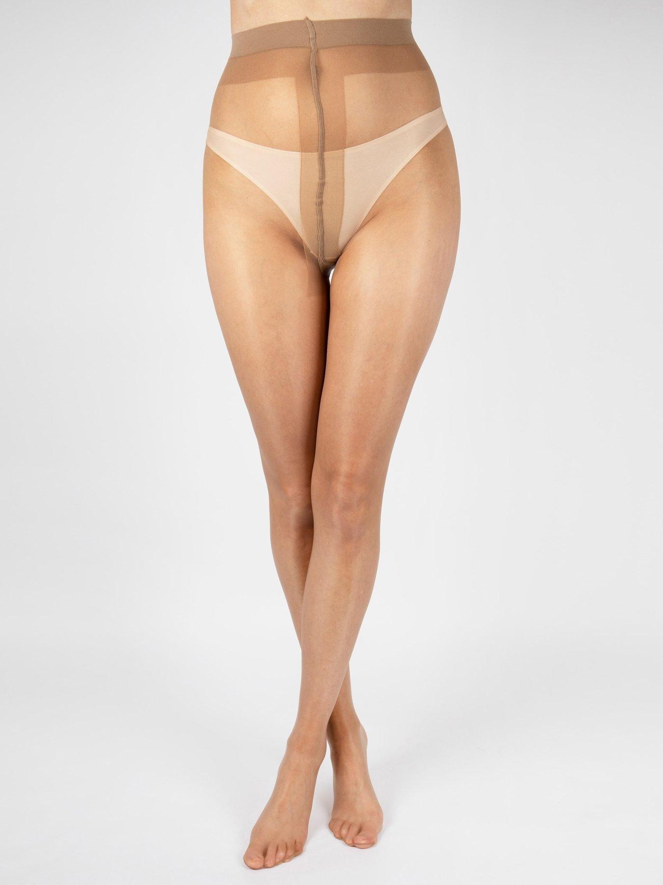 undefined 10 Denier Ultra Shine Tights - Nude