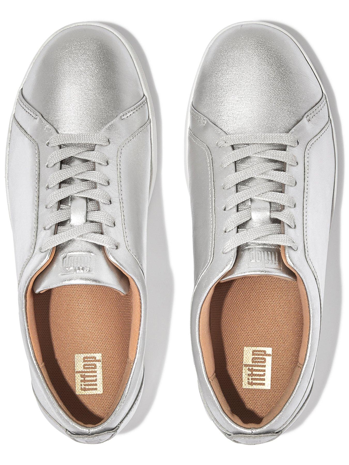 Fitflop rally trainers online silver