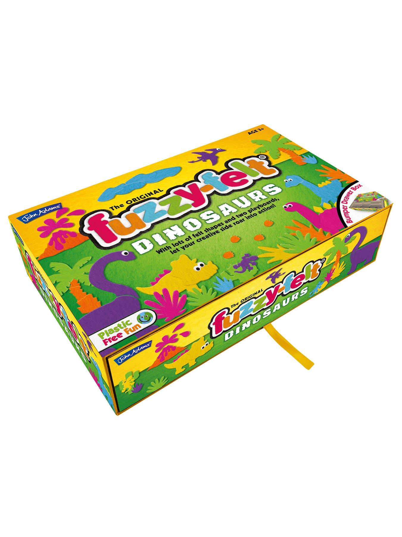 John Adams Fuzzy Felt Drawer Set Dinosaur Very