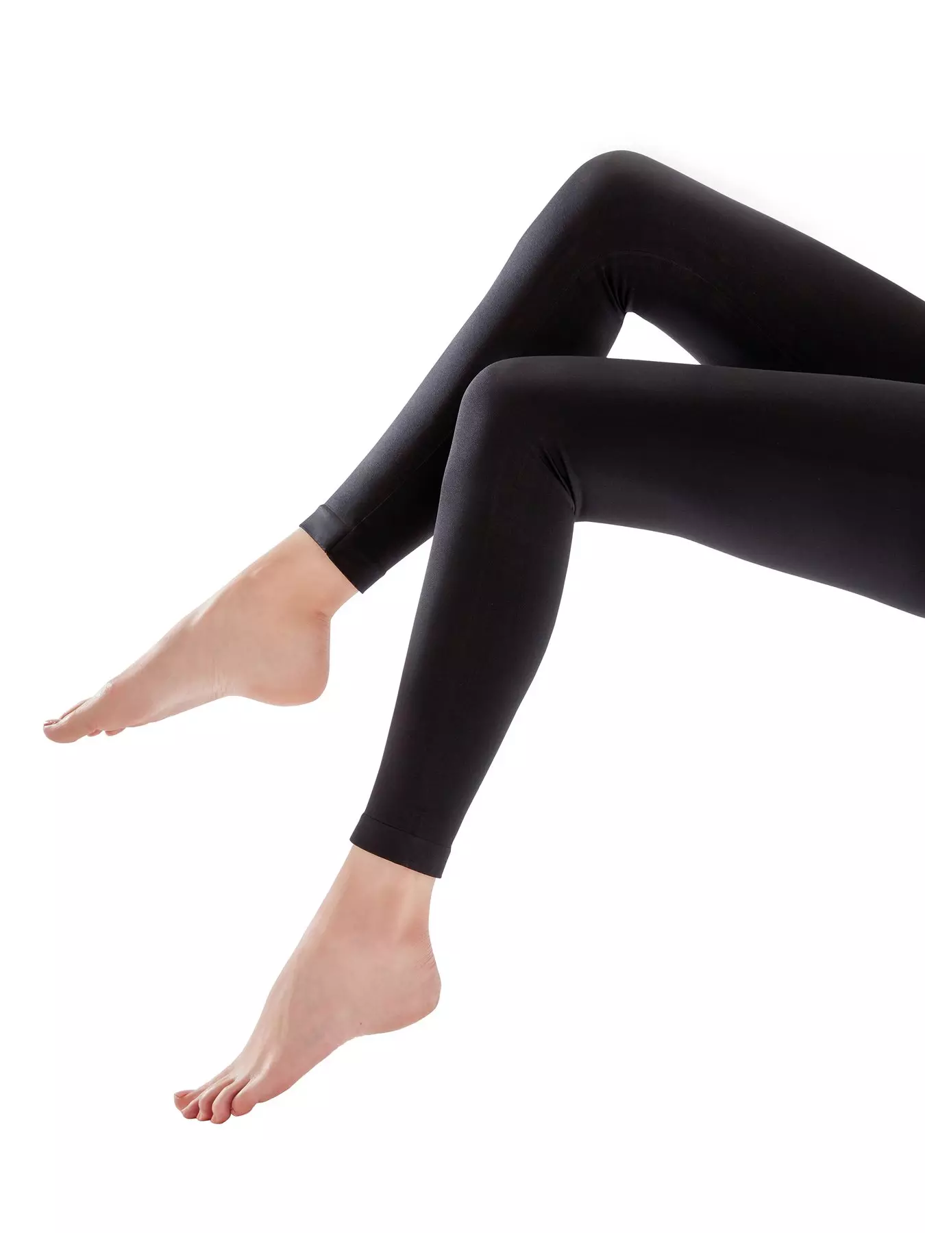 Splash, Pants & Jumpsuits, Splash Activewear Greyblack Womens Shapewear  34 Capri Leggings One Size