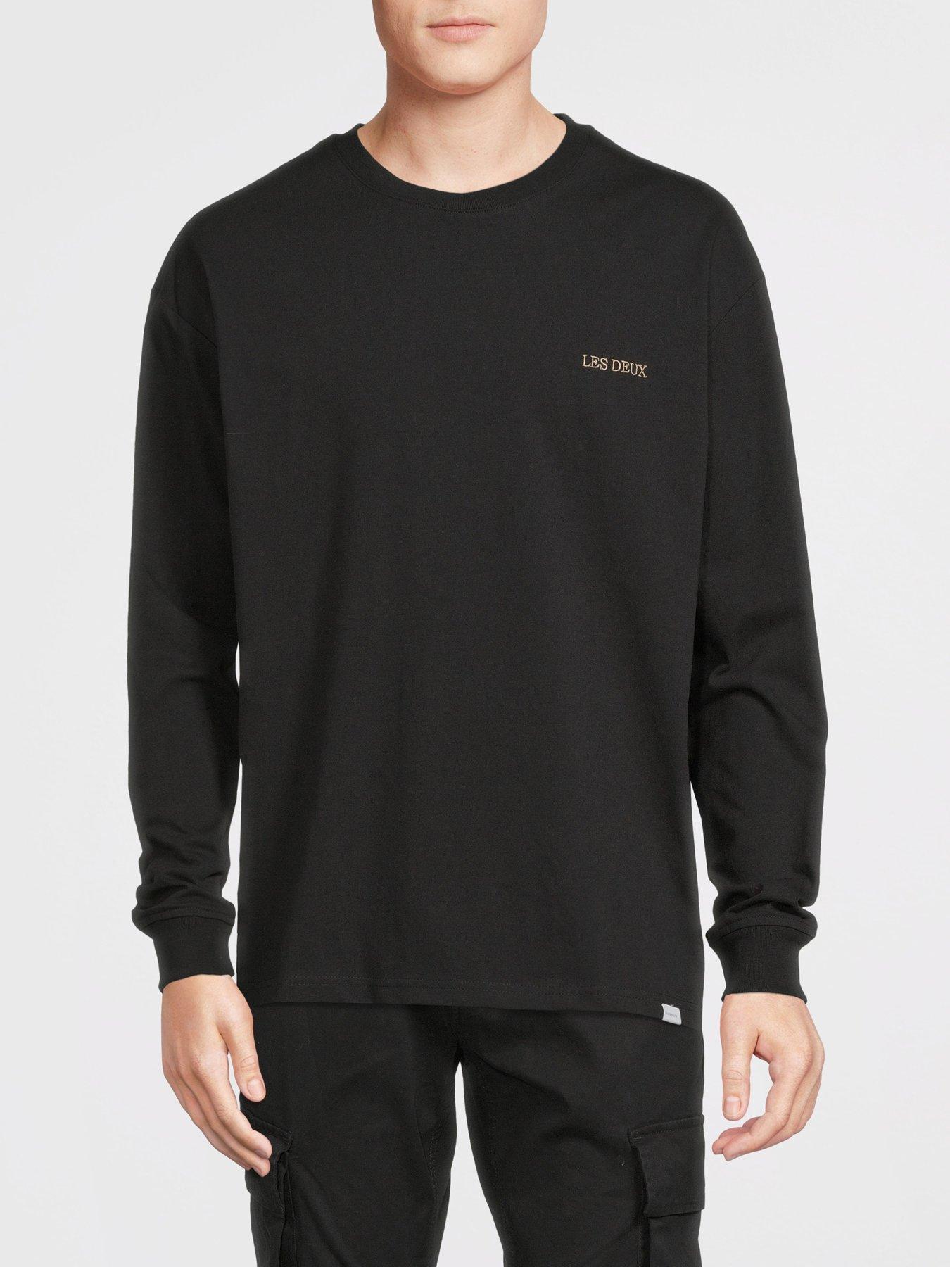 les-deux-diego-long-sleeve-t-shirt-blacknbsp