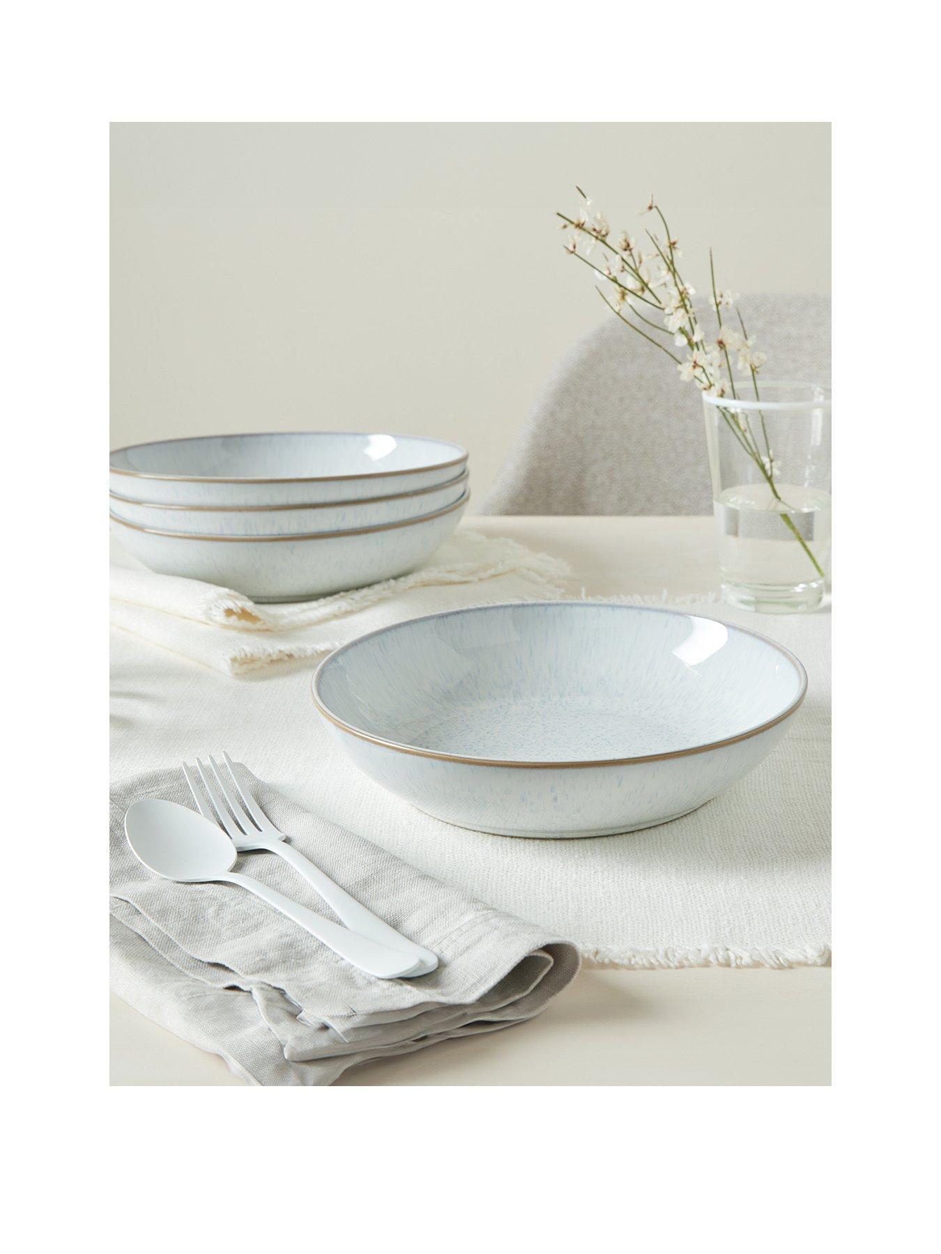 Denby white clearance dinnerware